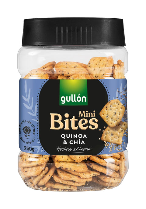 Gullon Mini Bites Quinoa & Chia 250g | Gullon In Lebanon