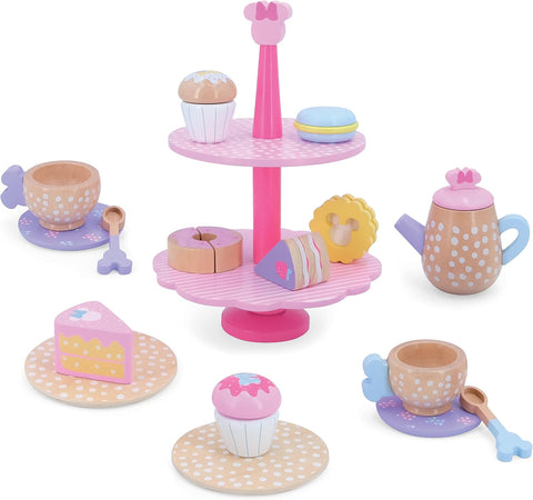 Just Play Disney Wooden Toys Minnie Mouse Tea Set  |Just Play In Lebanon