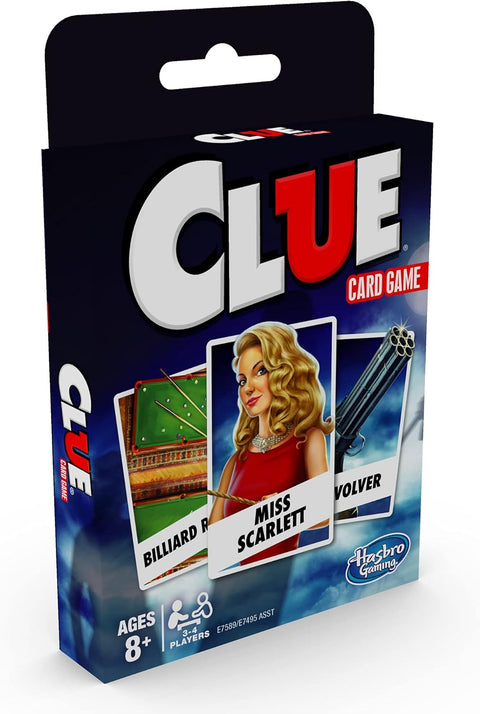 Hasbro Gaming Clue Card Game, 3-4 Player Strategy Game | Hasbro Gaming In Lebanon