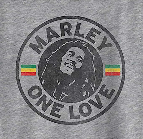 Zion Rootswear Boy's Gray Short-Sleeve ONE Love Graphic T-Shirt|Zion Rootswear In Lebanon