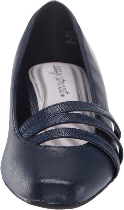 Easy Street Women's Navy Entice Dress Heels | Easy Street In Lebanon