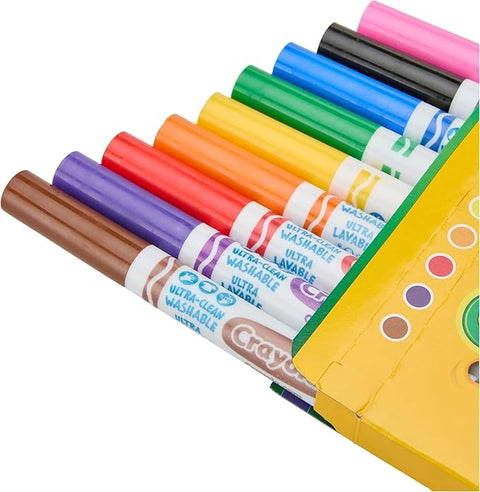 Crayola Ultraclean Broadline Classic Washable Markers (10 Count) | Crayola In Lebanon