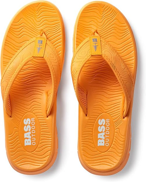 Bass Outdoor Men's Orange Topo Thong Slipper | Bass Outdoor in Lebanon