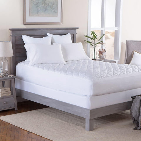 Tommy Bahama White 400TC Triple Protection Waterproof Mattress Pad |Tommy Bahama In Lebanon