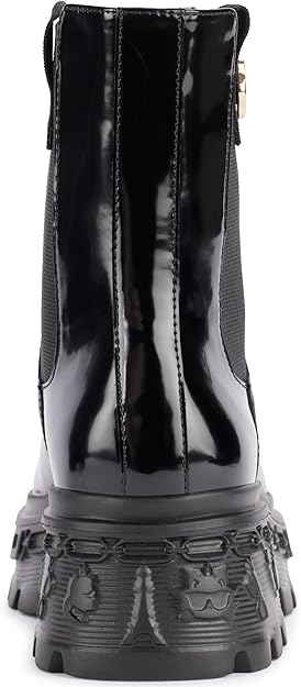 Karl Lagerfeld Women's Black Londyn Lug Sole Chelsea Boots | Karl Lagerfeld In Lebanon