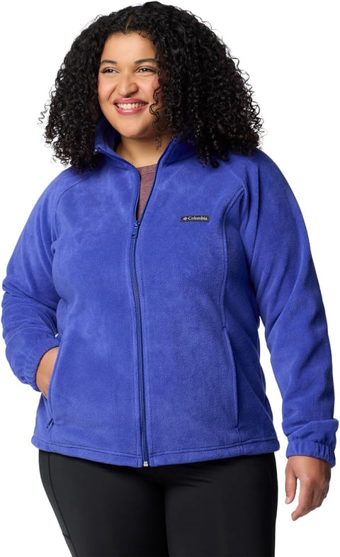 Columbia Women's Clematis Blue Benton Springs Full Zip Full Zip Fleece Jacket | Columbia In Lebanon