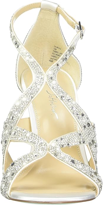 Betsey Johnson Women's Silver Sb-miles Heeled Sandal | Betsey Johnson In Lebanon