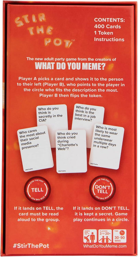 What Do You Meme? Stir The Pot - The Party Card Game |What Do You Meme? In Lebanon