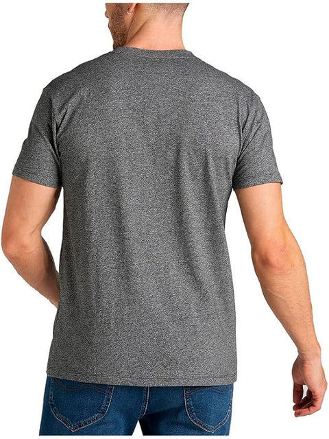 Lee Men's Washed Black Slim Fit Ultimate Pocket T-Shirt | Lee In Lebanon