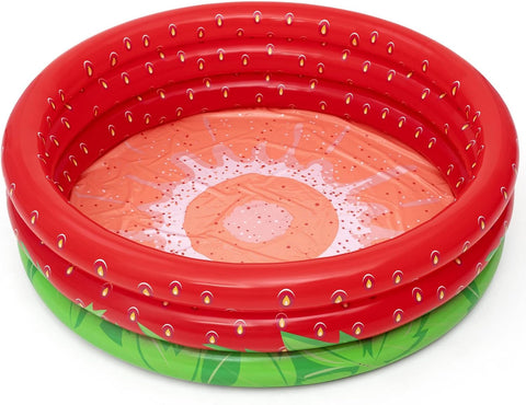 Bestway Sweet Strawberry Pool 66" x H15 Inflatable 3-Ring Play Pool|Bestway In Lebanon