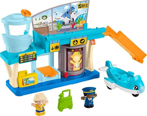 Little People Toddler Toy Everyday Adventures Airport Playset with Airplane | Little People  In Lebanon