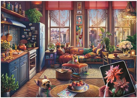 Ravensburger Cozy Boho Studio 500 Piece Large Format Jigsaw Puzzle |  Ravensburger In Lebanon