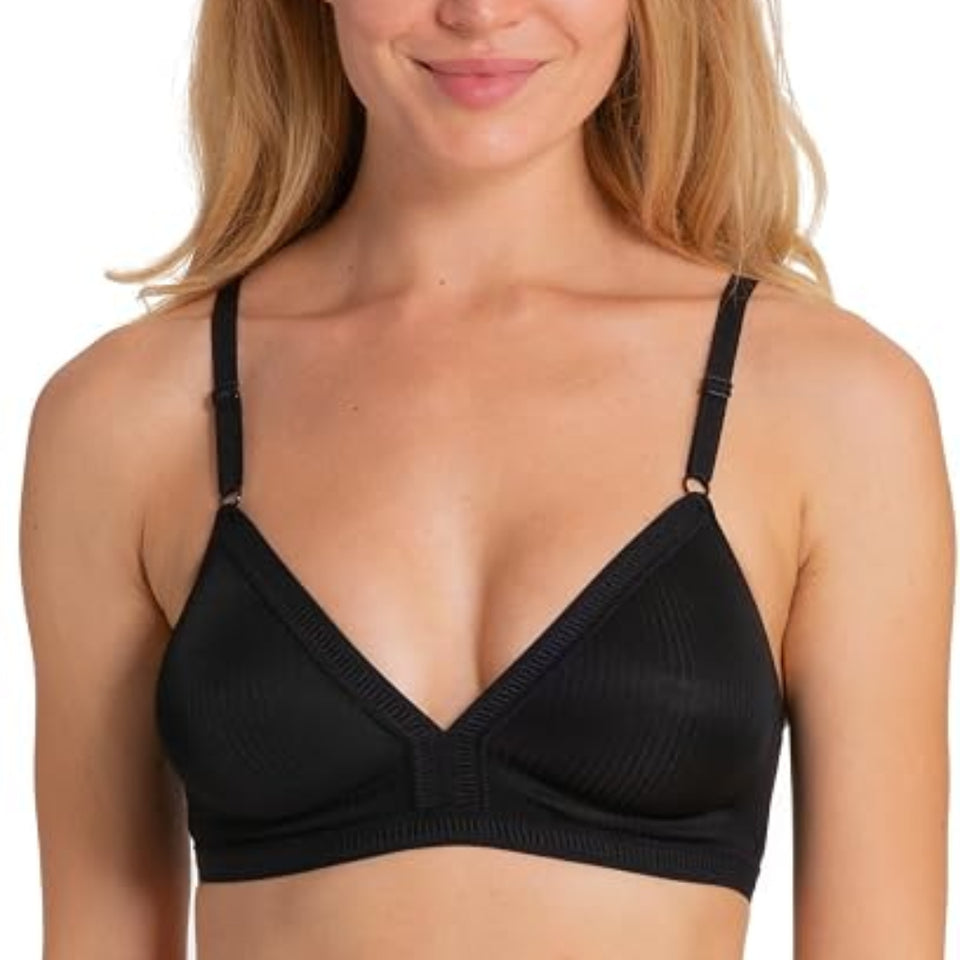 Dorina Women's Black Tiffany-Bralette Soft Bra