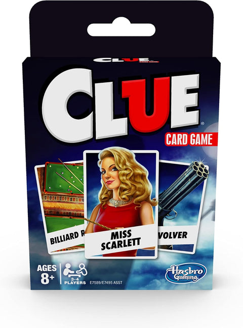 Hasbro Gaming Clue Card Game, 3-4 Player Strategy Game | Hasbro Gaming In Lebanon