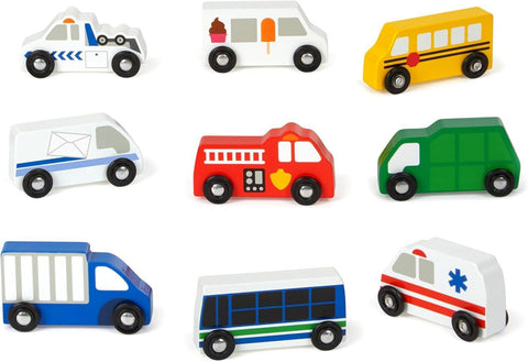 Melissa & Doug Wooden Town Vehicles Set | Melissa & Doug In Lebanon