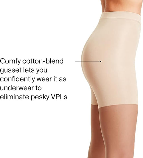 SPANX Women's Natural Shaping Mid-Thigh Sheers Tight|SPANX In Lebanon