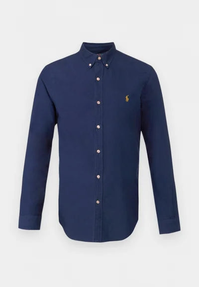 Polo Ralph Lauren Men's Navy Slim Fit Oxford Shirt | Polo Ralph Lauren In Lebanon