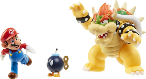 Jakks Pacific Super Mario 3 and 5 Inch Diorama World Of Nintendo Bowser Diorama Set |Jakks Pacific In Lebanon