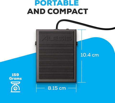 Alesis ASP-1 MKII Universal Sustain Pedal and Momentary Foot Switch | Alesis In Lebanon