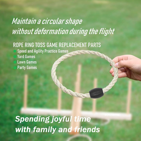 Donzwiyes 8 Pack Rope Ring Toss Game Replacement Parts | Donzwiyes In Lebanon