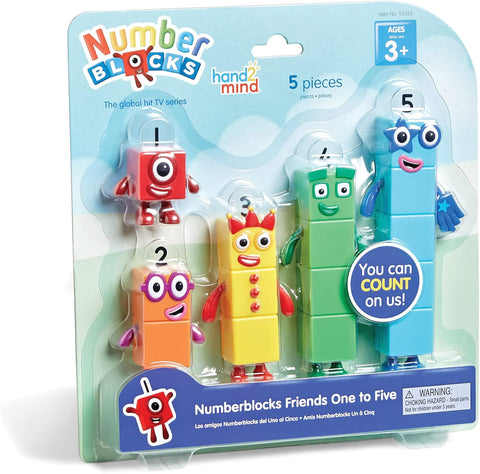 Hand2mind Numberblocks Friends One to Five, Action Figure Set | Hand2mind In Lebanon