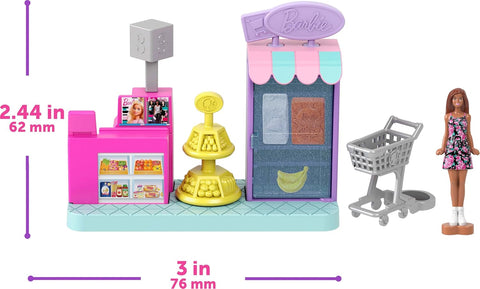 Barbie Mini Land DreamHouse & 3 Playsets with 4 1.5-Inch Dolls|Barbie In Lebanon