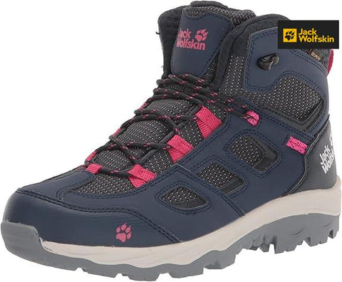 Jack Wolfskin Girl's Navy Blue Vojo Texapore Mid K  |Jack Wolfskin in Lebanon