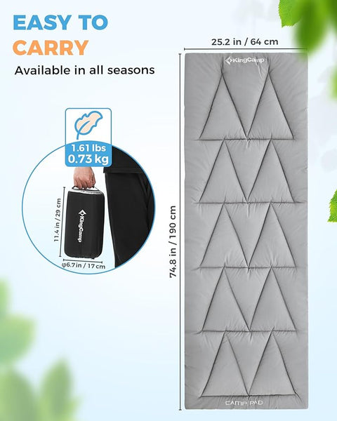 KingCamp Cot Mattress Portable Lightweight Camping Sleeping Mat | KingCamp In Lebanon