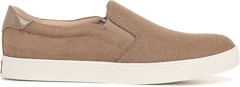 Dr. Scholl's Shoes Women's Camel Madison Trendy Slip-On Microfiber Sneakers | Dr. Scholl's Shoes In Lebanon