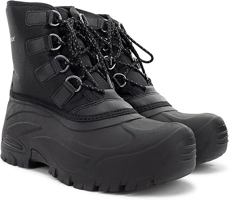 Staheekum Men's Black Winter Snow Boots | Staheekum In Lebanon