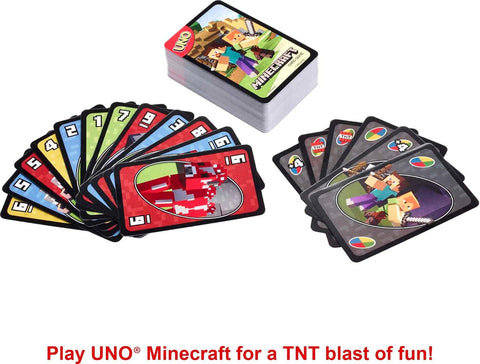 Mattel Uno Minecraft Card Game | Mattel In Lebanon