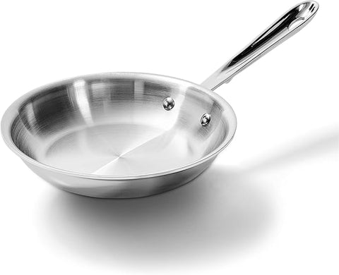 All-Clad D3 3-Ply Stainless Steel 8 Inch Silver Pans | All-Clad In Lebanon