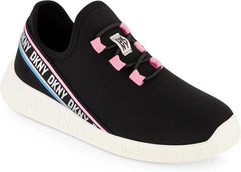 DKNY Girl's Black Allie Cool Sneakers | DKNY In Lebanon