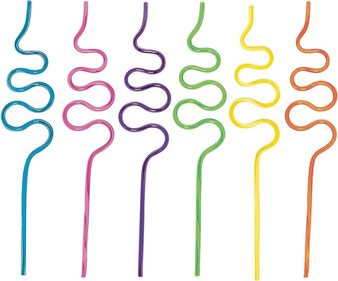 Amscan Silly Plastic Straw Mega Pack of 48 | Amscan In Lebanon
