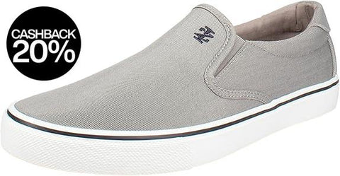 Izod Men's Grey Sunapee Memory Foam Casual Shoes | Izod In Lebanon