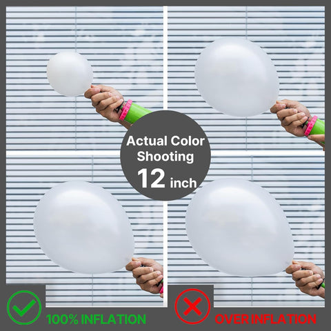PartyWoo Pearl White Balloons 85pcs Different Sizes Pack of 18 12 10 5 Inch | PartyWoo In Lebanon