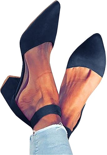 FISACE Women's Navy Low Mid Square Heel Sandal  | FISACE In Lebanon
