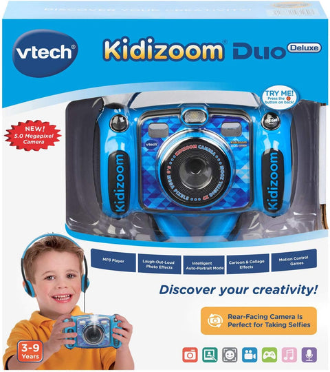 VTech Kidizoom Duo 5.0 Deluxe Digital Selfie Camera With MP3 Player & Headphones | VTech In Lebanon