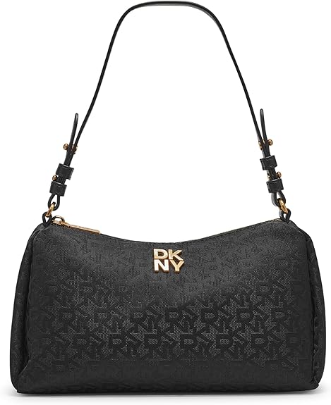 DKNY Women's Black Remy Printed Shoulder Bag | DKNY In Lebanon