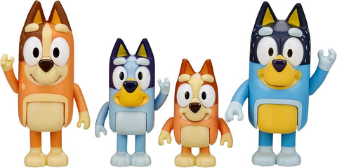 Moose Toys Bluey Family Pack of 4 Vinyl Figures | Moose Toys In Lebanon