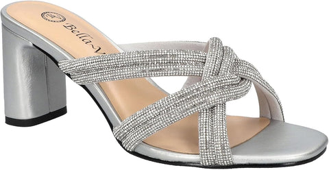 Bella Vita Women's Silver Carmen Sandal's | Bella Vita In Lebanon