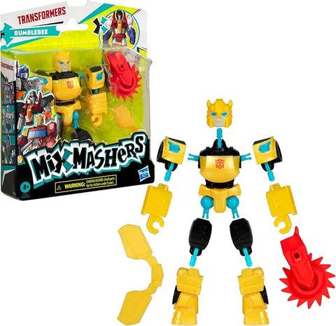 Transformers Mix Mashers Bumblebee Custom Mix & Match Action Figure & Accessories | Transformers In Lebanon