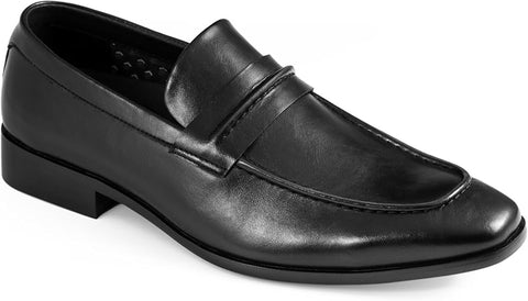 Tommy Hilfiger Men's Black Steran Leather Casual Shoes | Tommy Hilfiger In Lebanon