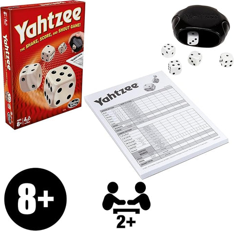 Hasbro Gaming Yahtzee Game, Fast-Playing Dice Games For Kids | Hasbro Gaming In Lebanon