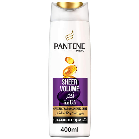 Pantene Sheer Volume Shampoo 400ml