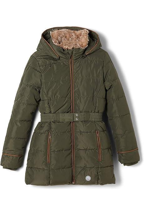 S.Oliver Girl's Olive Green  Puffer Jacket| S.Oliver in Lebanon