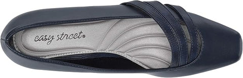 Easy Street Women's Navy Entice Dress Heels | Easy Street In Lebanon