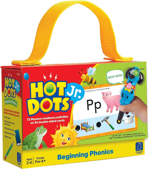 Educational Insights Hot Dots Jr. Beginning Phonics Flash Card Set | Educational Insights In Lebanon