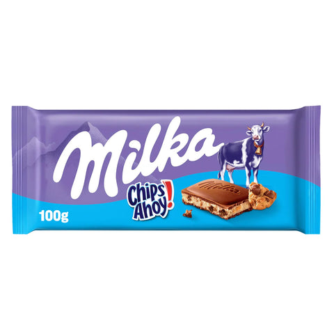 Milka Chips Ahoy Chocolate Bar 90GR | Milka In Lebanon