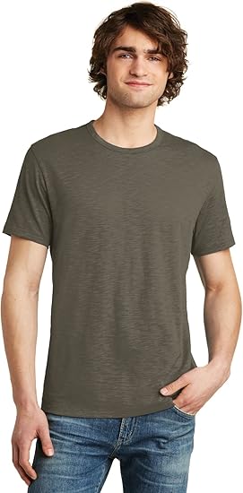 Alternative Men's Khaki Green Cotton T-Shirt | Alternative In Lebanon